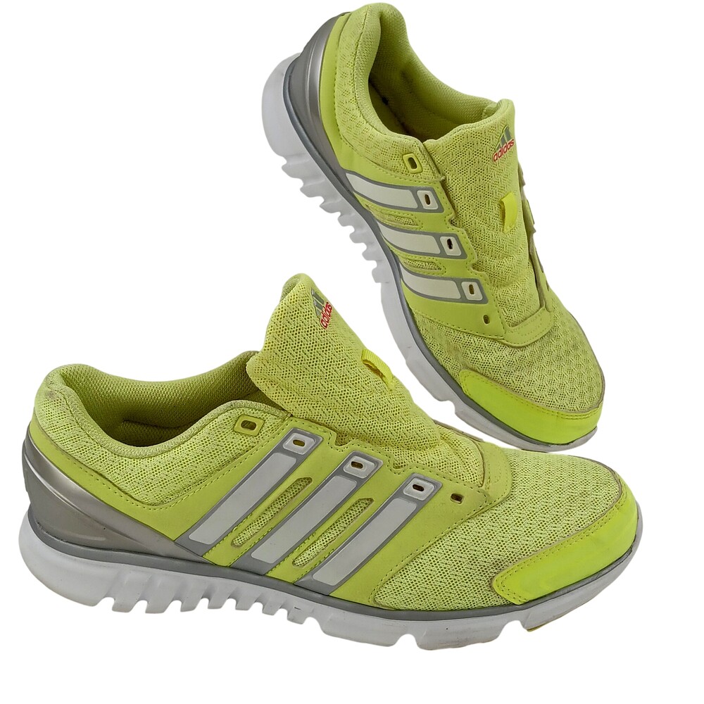 Adidas Shoes Womens Size 8 Yellow Mesh Running Athletic Sneakers D73630